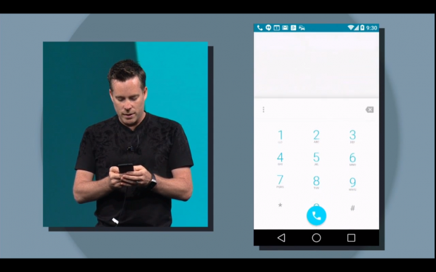 Google stellt Android L Preview vor. (Bild: Andreas Sebayang/Golem.de)